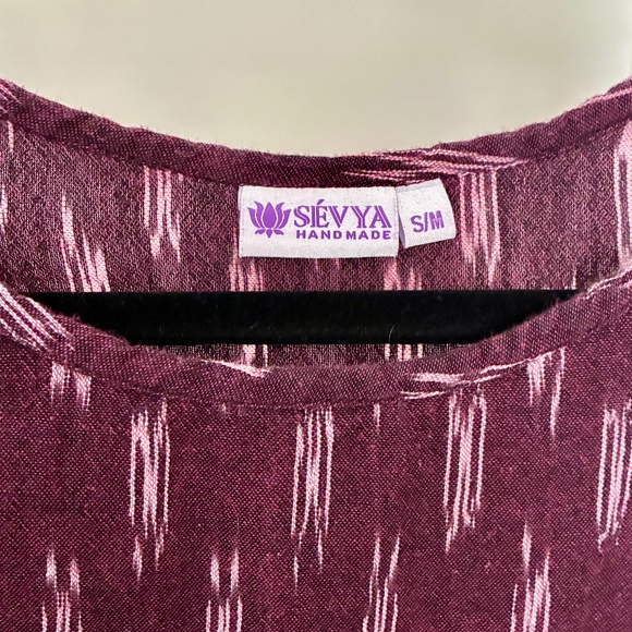 Neely Ikat Handloom Dress - Picture 3 of 3